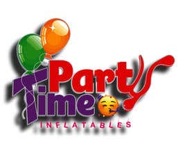 ahsan802661님에 의한 Party Time Inflatables Logo Design을(를) 위한 #17