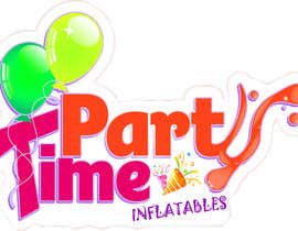 #6 for Party Time Inflatables Logo Design by Omnia9910