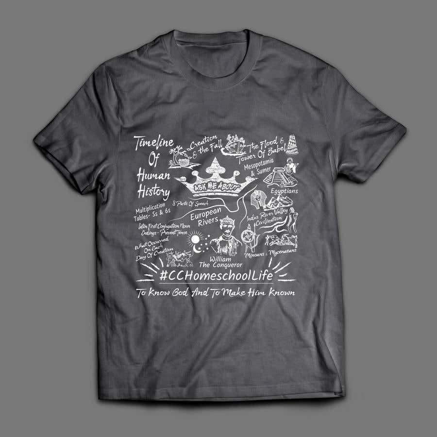 Contest Entry #68 for                                                 Handwritten Shaped Typography T-Shirt Design
                                            