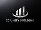 Icône de la proposition n°142 du concours                                                     I Need a Logo for a new Business in a Holding, the Name is ‚CC Unity Holding‘ and Looking for a Logo for That. Our Business is Telecommunications, in Selling Fashion Clothes, and in Properties. It should be in a 3D Look. And i Like Carbon Fiber as colour.
                                                