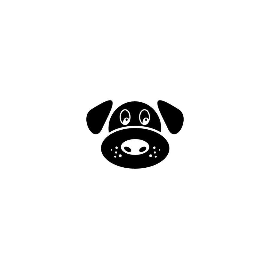 Konkurrenceindlæg #42 for                                                 Logo design of dog head with tongue sticking out
                                            