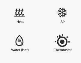 #41 for Need icon for Air, water, heat and thermostats&amp;zoning by SHAMEELMIA