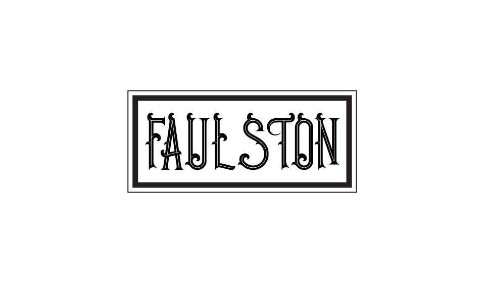 Konkurrenceindlæg #38 for                                                 Logo Design for FAULSTON
                                            