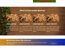 mrKumar22 tarafından create professional landing page design for woodwork için no 5