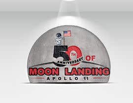 #37 for Logo for 50th anniversary of moon landing by shompa28