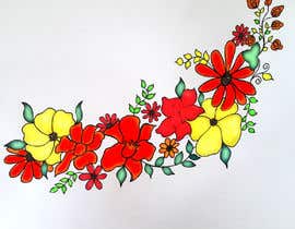 #3 for Design a Floral Design for Tattoo by manjiribhave