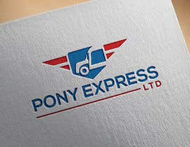#80 para Logo for a Transporation Company, “PONY Express Ltd.” por arafatrahaman629