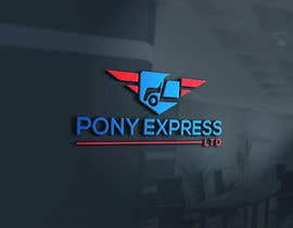 #81 for Logo for a Transporation Company, “PONY Express Ltd.” af arafatrahaman629
