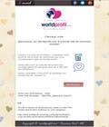 Email Marketing Entri Peraduan #30 for Email template for a "welcome" on a world dating website