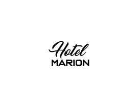 Nro 6 kilpailuun Modern logo for a boutique hotel. Named Hotel Marion käyttäjältä usman661149