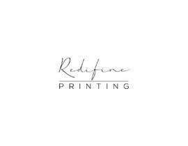 #30 pёr redifine printing logo nga farzanasimu0123