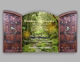 #20 para Design Wedding Invitation-Need Graphic Design Artist&#039;s Touch de tabitaprincesia