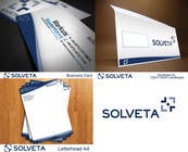 Graphic Design Natečajni vnos #4 za Letterhead, Envelopes, Business Cards and more for Solveta