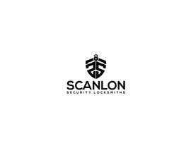 #200 Design a logo for my company &#039;Scanlon Security Locksmiths&#039; részére snupur2003 által