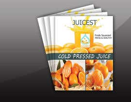 #22 για Clean fresh and bright looking flyer created for cold pressed juices. With a loyalty card buy 10 get the 11th juice free από delwar726591