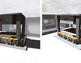 #35 para Design and render a small food space for a mall. de sonnybautista143