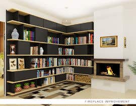 #22 para Achitectural design of a Library/Book shelves de chetanimehta