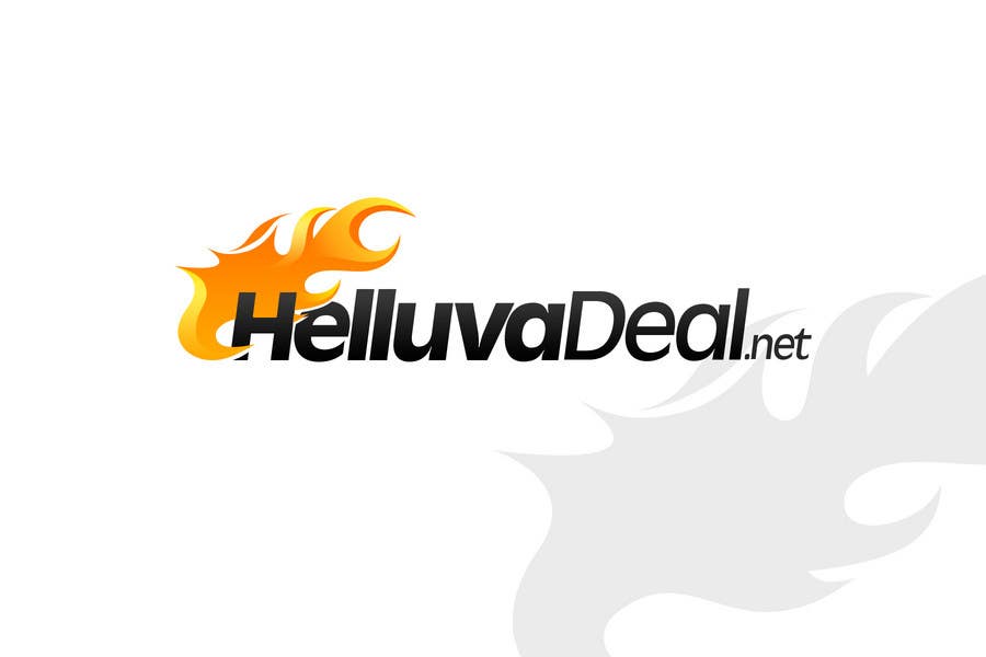#322. pályamű a(z)                                                  Logo Design for helluva deal
                                             versenyre