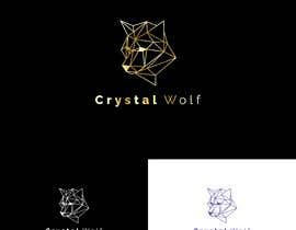 #136 para Design a Crystal Wolf Logo for new Crystal Inspired Business por benvincentstudio