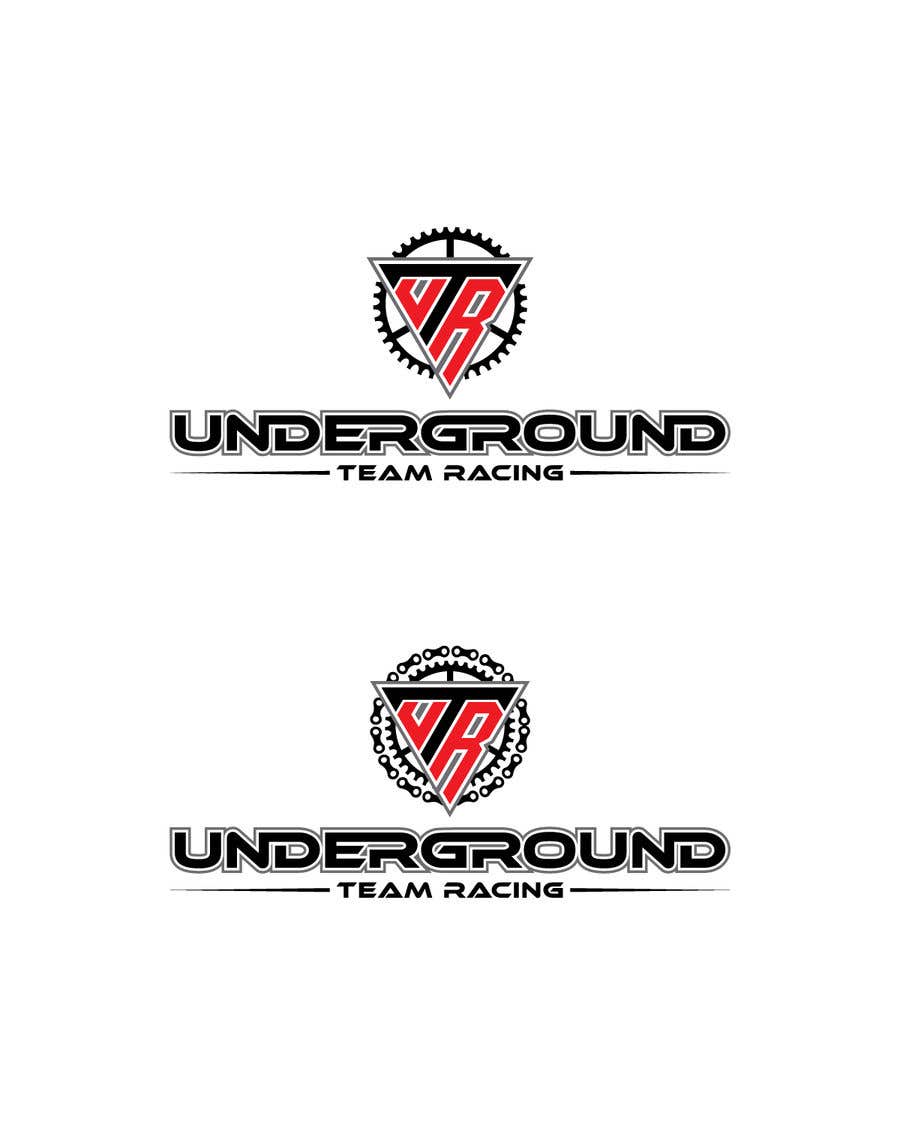 ผลงานการประกวด #207 สำหรับ                                                 Underground Team Racing - Edgy Logo Version
                                            