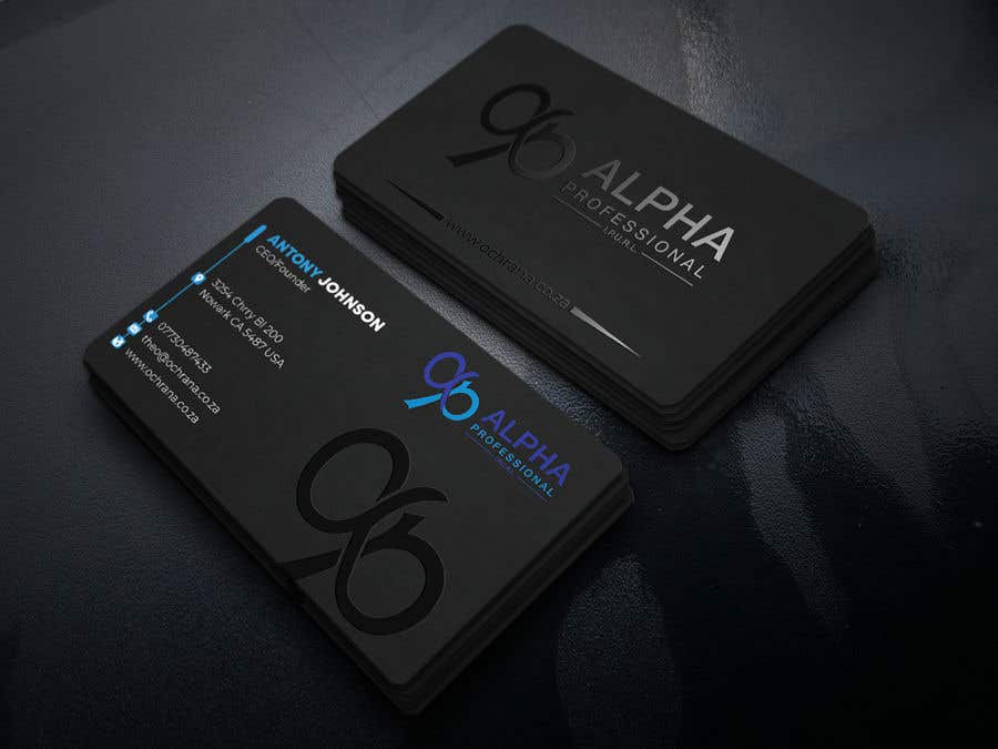 Contest Entry #603 for                                                 Create business card template
                                            