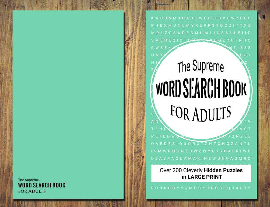 Participación en el concurso Nro.17 para                                                 Supreme Word Search Book Cover
                                            