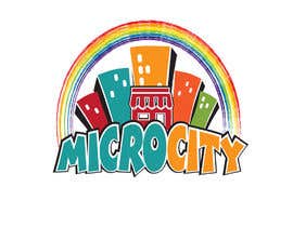 #151 for I need a logo designed for role play playground centre called ( Micro City ), playground centre for kids looks like small village , logo should include text &amp; structures or characters , colorful , happy , funny , childish by flyhy