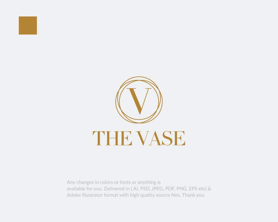 Contest Entry #50 for                                                 Logo for my jewelry boutique.. the name is ( The VASE ) , I want it simple and elegant , and don't use too much color please
                                            