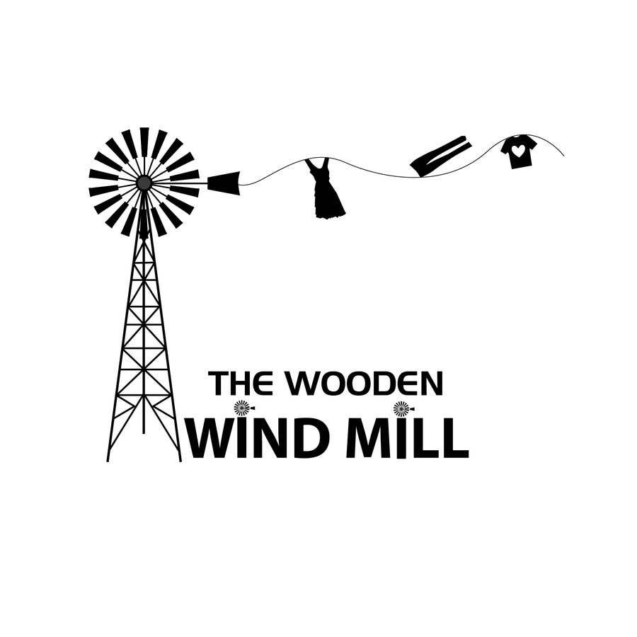 ผลงานการประกวด #32 สำหรับ                                                 Wooden WIndmill Logo Design
                                            