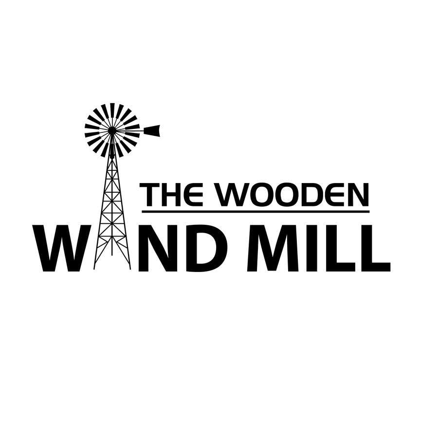 Entri Kontes #38 untuk                                                Wooden WIndmill Logo Design
                                            