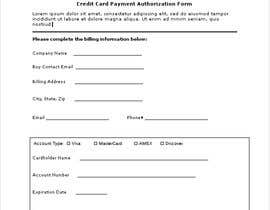 #11 for Redesign a Credit Card Auth Form af LYSing