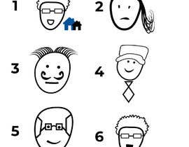 #9 for Visualize 6 heads - minimalistic design by shahidjabbi