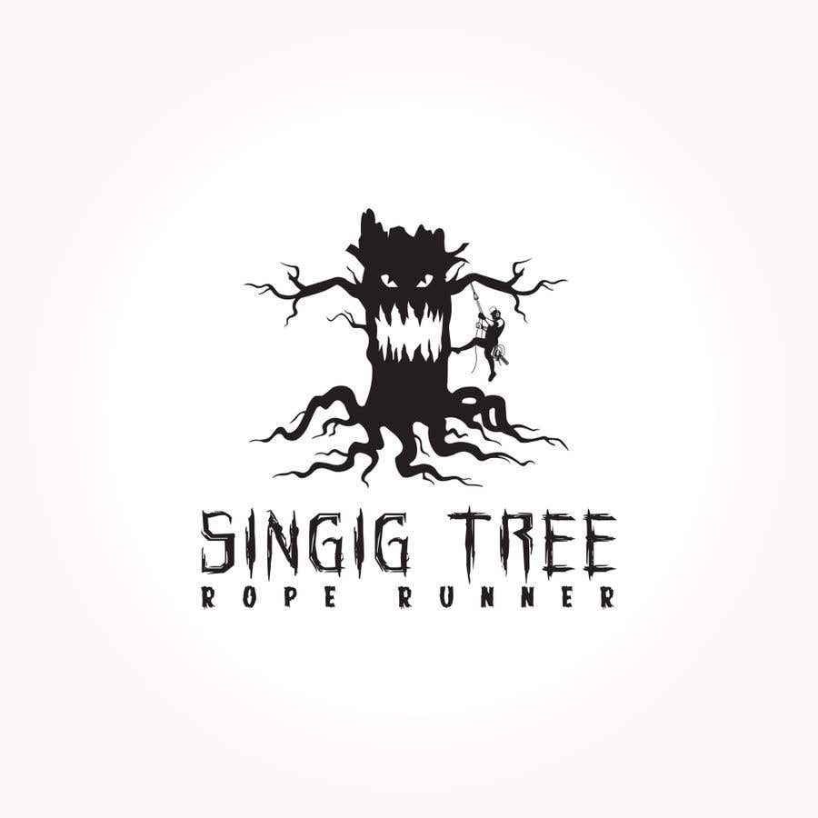 Konkurrenceindlæg #253 for                                                 logo of a scary dead tree and a arborist on it
                                            