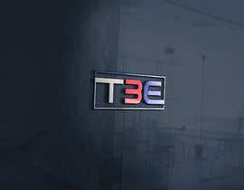 #72 สำหรับ Logo with word: T3E using the following colors: white, red, light blue โดย NusratJahannipa7