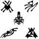 Miniatura da Inscrição nº 139 do Concurso para                                                     Cthulhu mythos cult robe embroidery symbols design (5 jpegs needed)
                                                