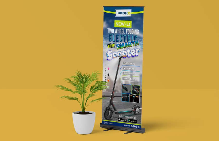 Contest Entry #105 for                                                 URGENT! HELP! Need Design 2 Banners for Electric Scooter
                                            