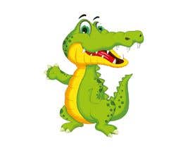 #342 for Design a stylized cartoon alligator by mmmoizbaig