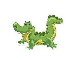 #343 for Design a stylized cartoon alligator by mmmoizbaig