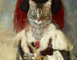 #152 ， Photoshop a cat&#039;s head into a painting 来自 Shihab2022