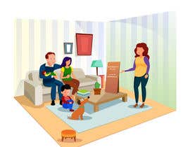 #7 for Family Emergency Preparedness Planning Illustrations by Chandan1creative