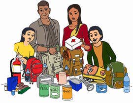 #11 for Family Emergency Preparedness Planning Illustrations by munim666
