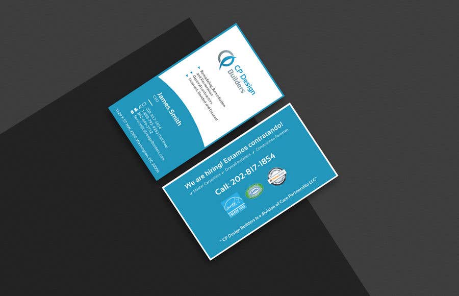 Participación en el concurso Nro.160 para                                                 Design a stunning business card
                                            