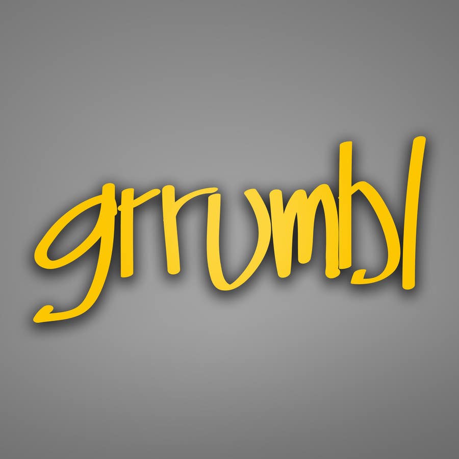 
                                                                                                            Inscrição nº                                         34
                                     do Concurso para                                         Logo Design for Grrumbl
                                    
