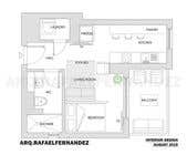 #28 untuk Please take a look on attached floor plan. We are looking for a way to move from 1 to 2 room flat oleh arqfernandezr