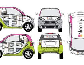 #8 for Design a Vehicle Wrap For Home Organizing Company On Smart Car by richardwct