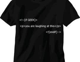 #651 za Need Ideas and Concepts for Geeky Freelancer.com T-Shirt od mistakenGrace
