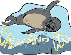 #32 per Drawing of a seal and the message calm and cool da ashvinirudrake13