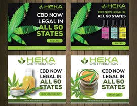 #13 for CBD store needs 4 Banners 300x250 by petersamajay