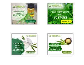 #11 for CBD store needs 4 Banners 300x250 by DesignerBCS