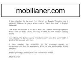 #68 για Brillaent Brain needed -  a quick easy job to use your inspirational mind to suggest domain name από zrliton